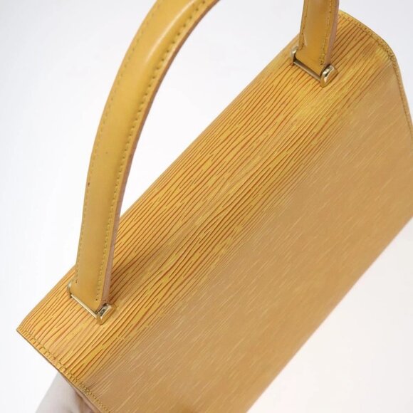 LOUIS VUITTON Epi Malesherbes Hand Bag Tassili Yellow Jonne - Picture 10 of 16